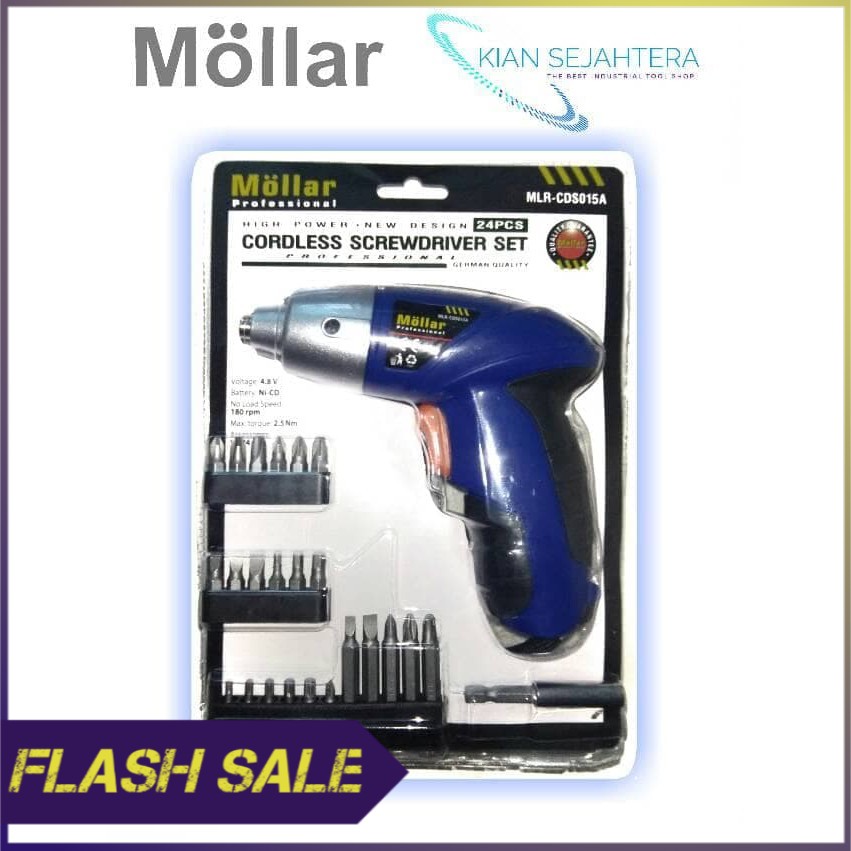 v cordless screwdriver mollar  mesin bor obeng  cordless drill