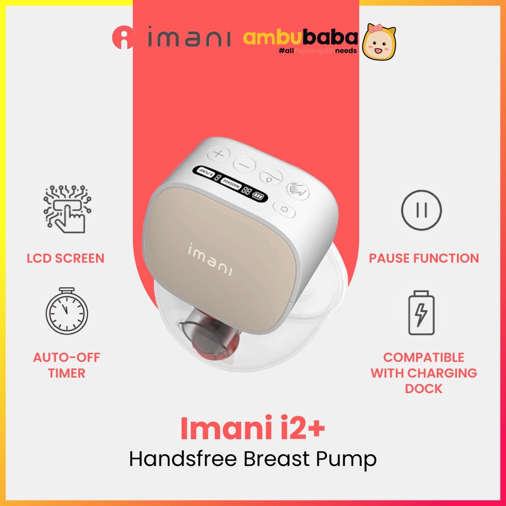 Imani I2 Handsfree Breast Pump Single Electric Pompa ASI Elektrik