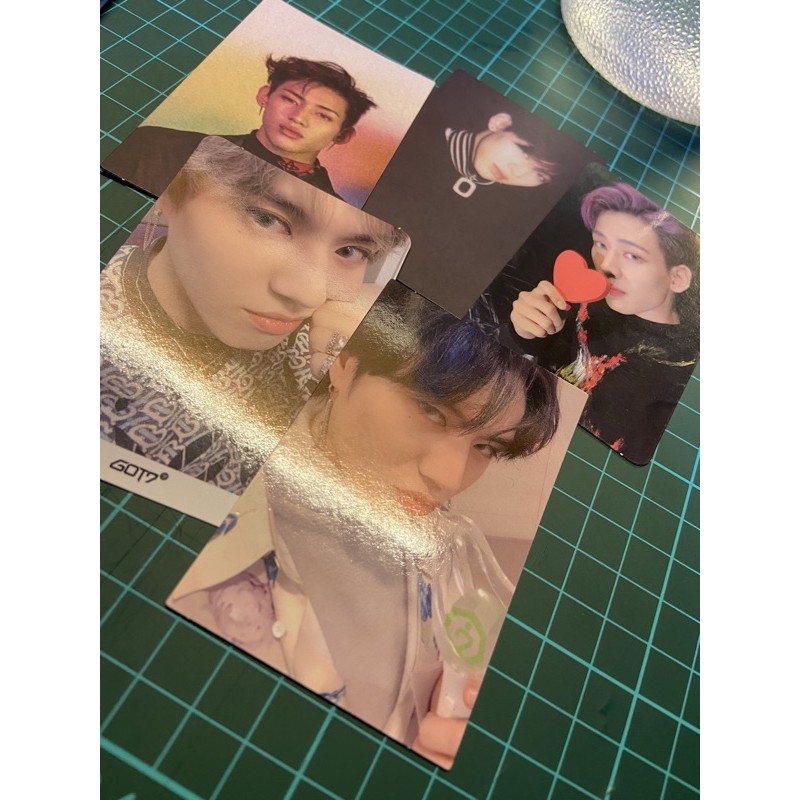 GOT7 Photocard bambam yugyeom pc spinning top eyes on you present you