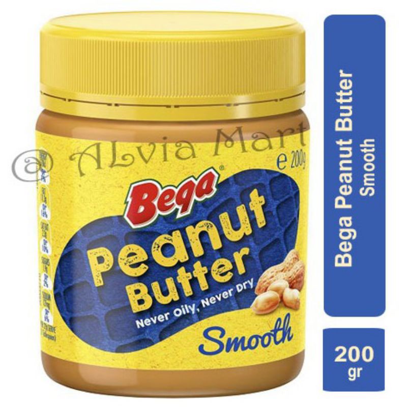 Australian Product - Bega Peanut Butter Crunchy Smooth 200g 780g Shopee Indonesia