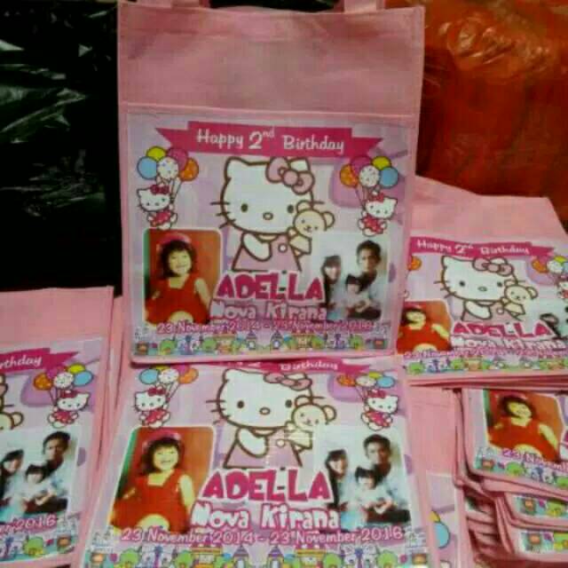 

Tas tenteng vinil desain foto