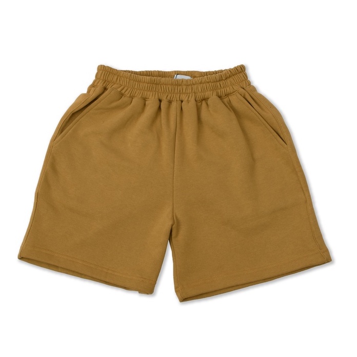 SHORT SWEATPANTS CAMEL