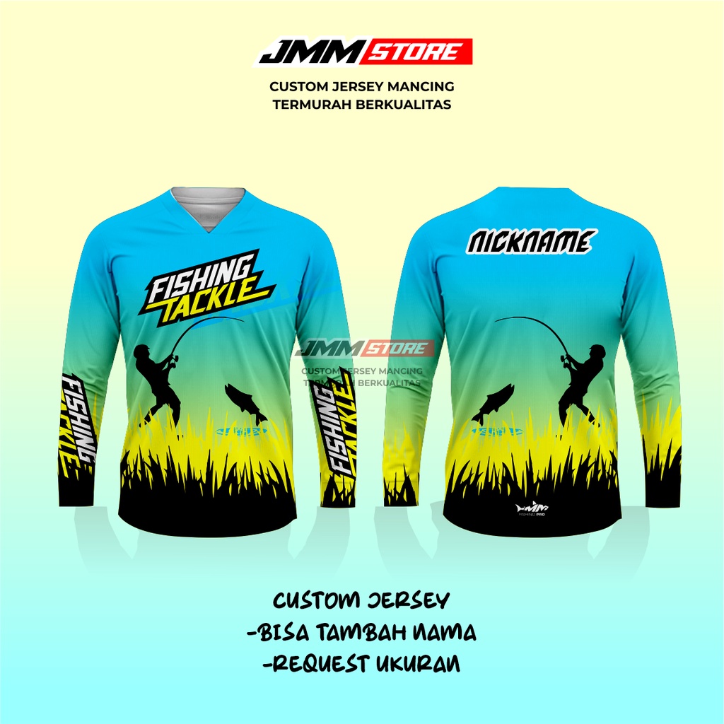(( BISA COD )) Baju Mancing / Jersey Fishing Original Full Printing 2021 {COD}