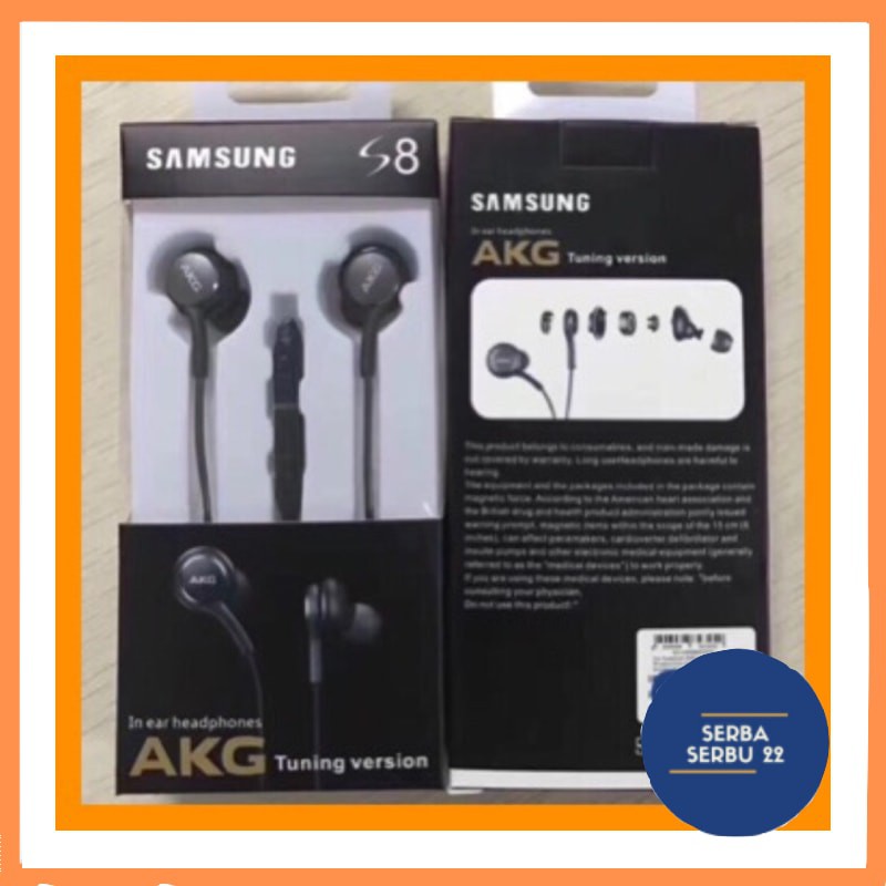 Handsfree / Headset SAMSUNG AKG s8 + plus