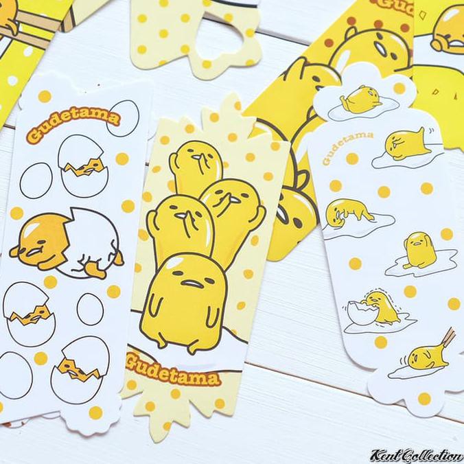 

BEST SELLER BEST SELLER Gudetama Paper Bookmark Set / Pembatas Buku Bahan Kertas TERJAMIN