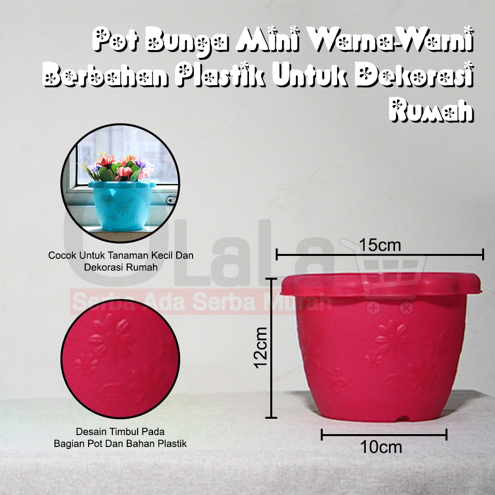 POT BUNGA PLASTIK T601-B