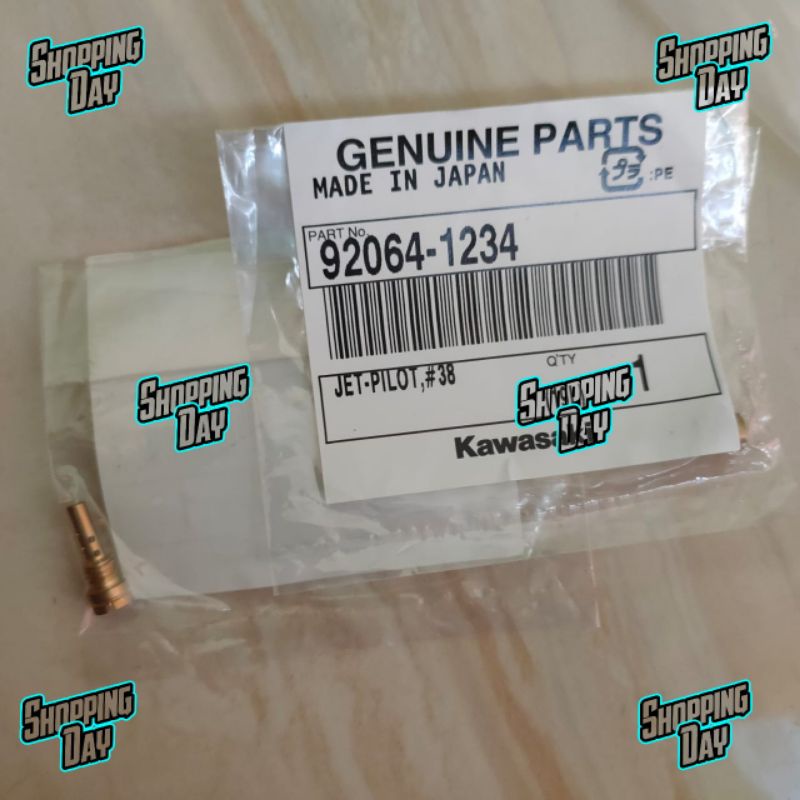 Pilot jet pj ninja 250r ninja 250 karbu ukuran 38 ORIGINAL