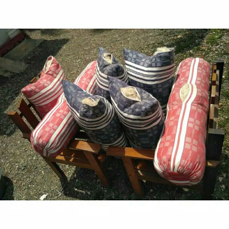 Bantal Kapuk / Guling Kapuk ( Bersih Tanpa Biji )