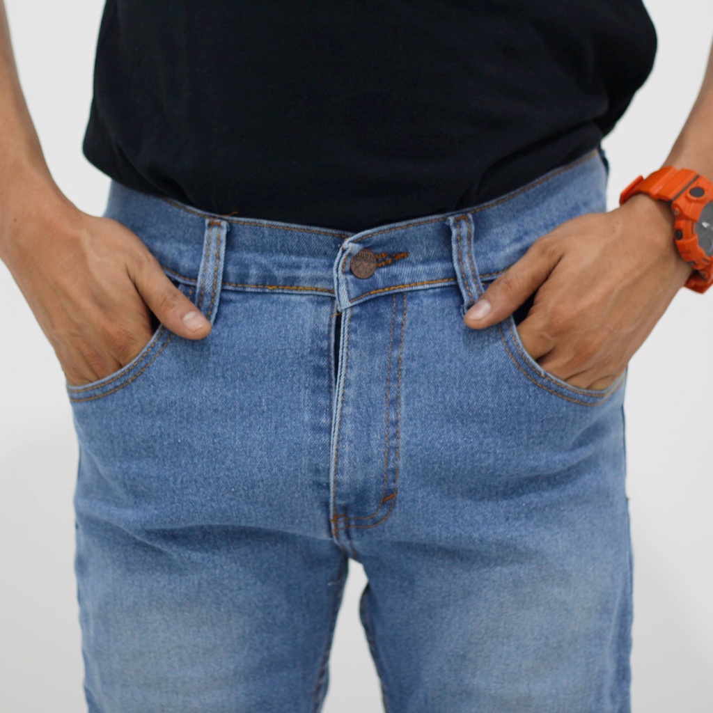 Celana Jeans Panjang Pria Slimfit Terbaru 2021 Kekinian