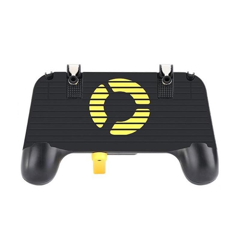 Robot Gamepad RT-GP03 3in1 ShootingGame PUBG Controller Black+Yellow