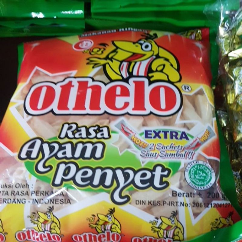 

Cemilan Snack Kentang Othelo Rasa Ayam Penyet (200 gr)