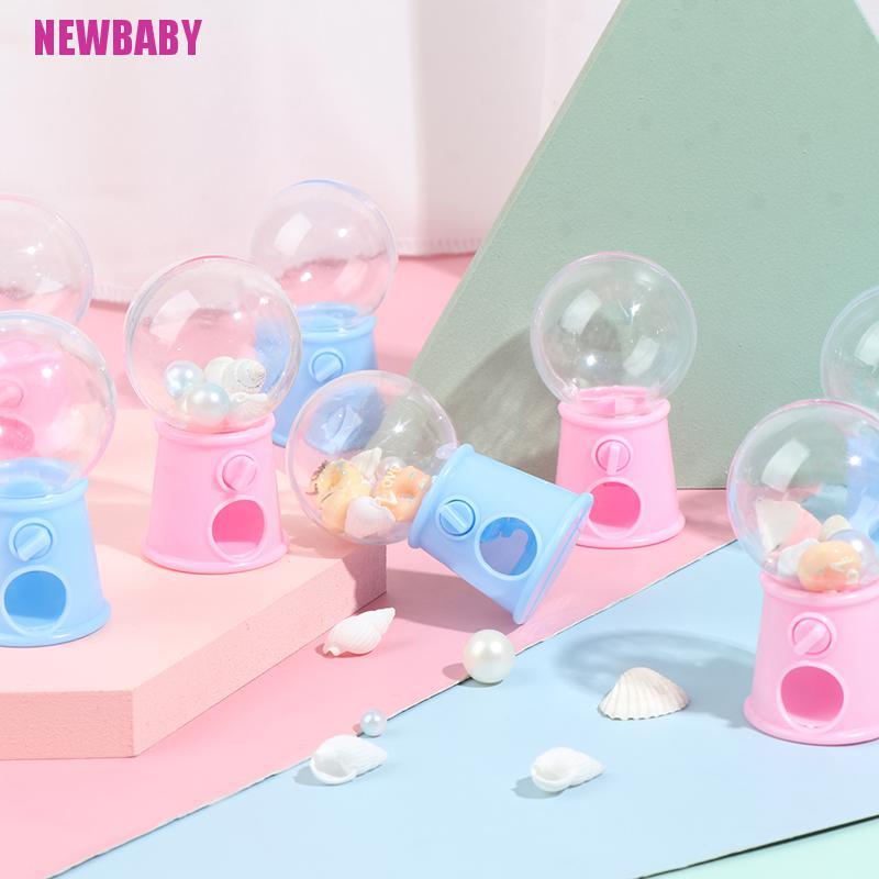 [NEWBABY] Mini Candy Machine Bubble Gumball Dispenser Coin Bank Kids Toy Chrismas Gifts