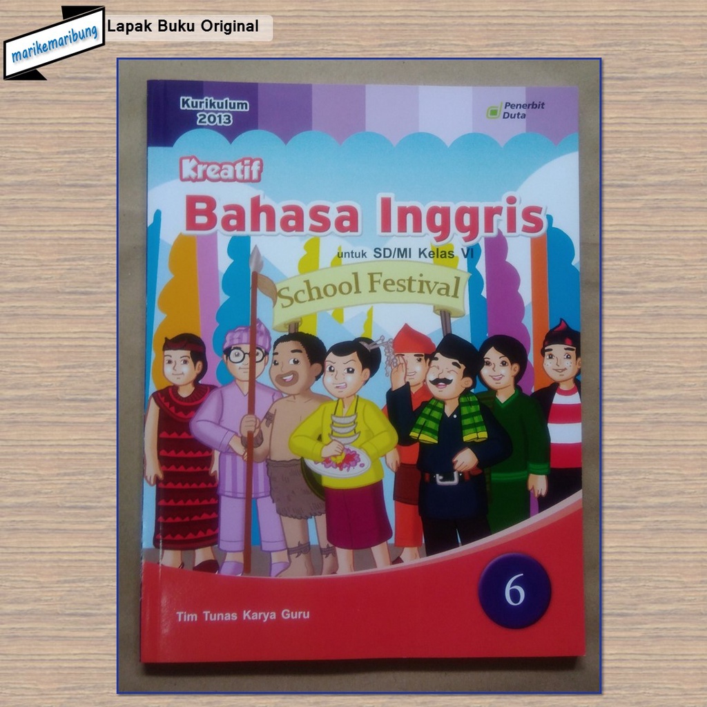 Buku Bahasa Inggris SD Kelas 6