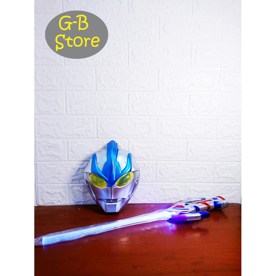 Mainan Set Topeng & Pedang ultraman - Paket Mainan ultraman 2