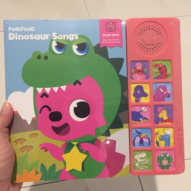 Buku Pinkfong Dinosaur Songs Soundbook