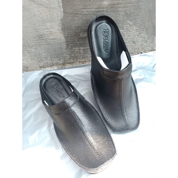 sandal sendal sepatu pria cowok dewasa laki-laki kulit original sapi asli berkualitas murah tready