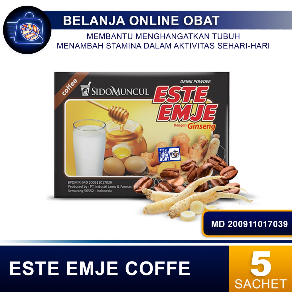 

ESTE EMJE COFFEE DENGAN GINSENG // Minuman Tradisional