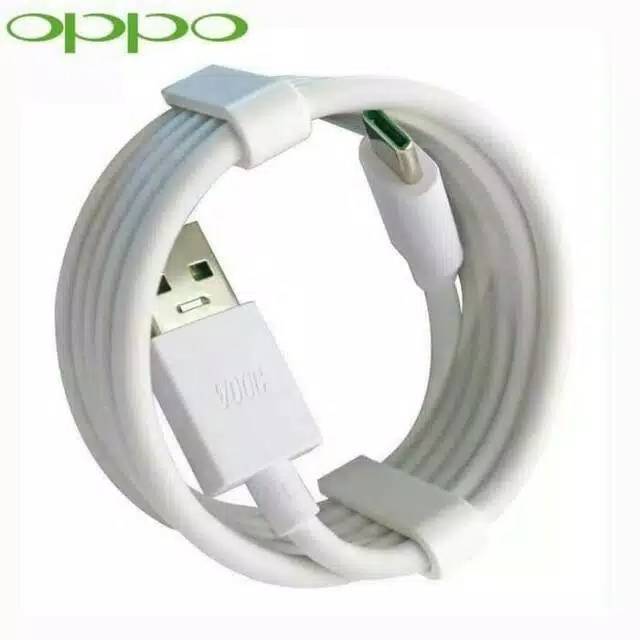 New Kabel Data Charger OPPO A5 2020- A9 2020-REALME 5PRO VOOC 3.0 USB TYPE-C Original 100%