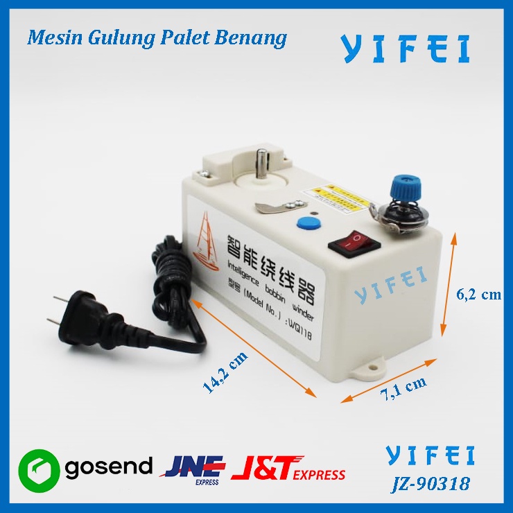 Mesin Gulung benang palet/mesin gulung benang spull/YIFEI-90318