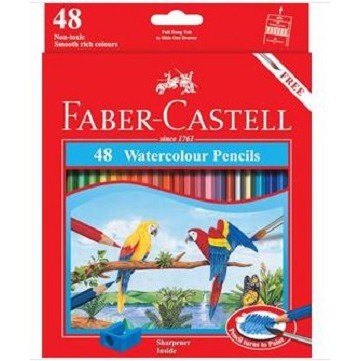 

Pensil Warna Faber Castell Watercolour Pencil 48