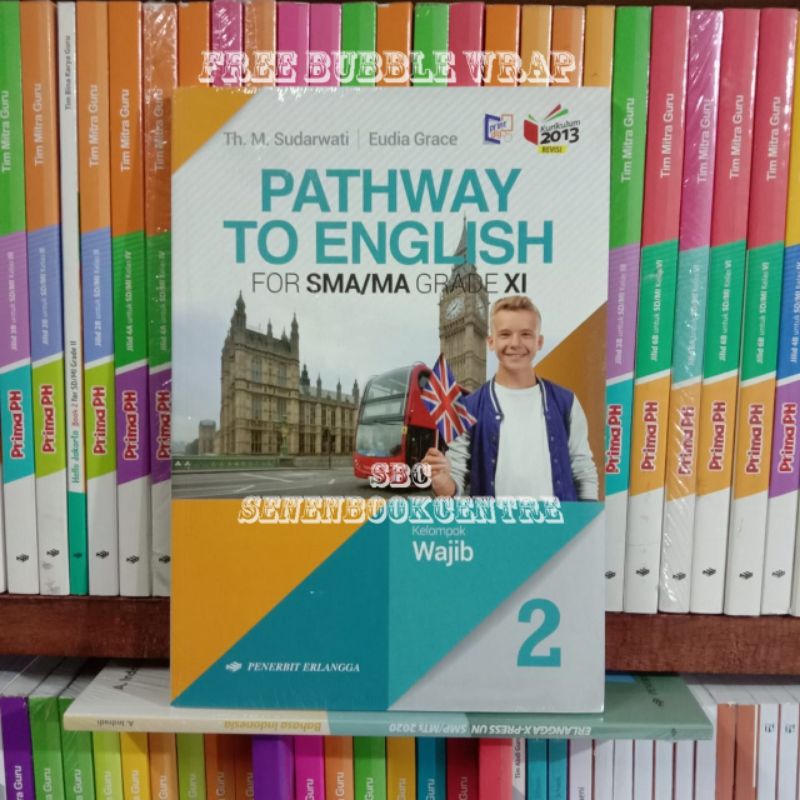 Jual Buku Pathway To English Wajib Kelas 2/XI SMA K13 Revisi Erlangga ...