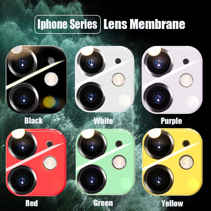 Tempered Glass Pelindung Lensa Kamera Untuk Iphone 11 12 Pro Max 12 Mini