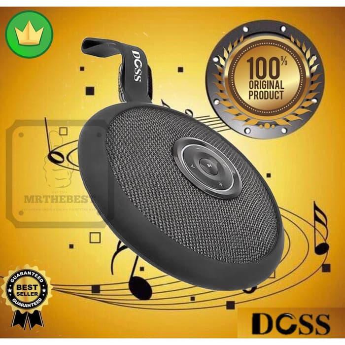 SPEAKER AKTIF BLUETOOTH DOSS-1399 ORIGINAL PURE BASS PORTABLE ANTI AIR - Hitam Berkualitas