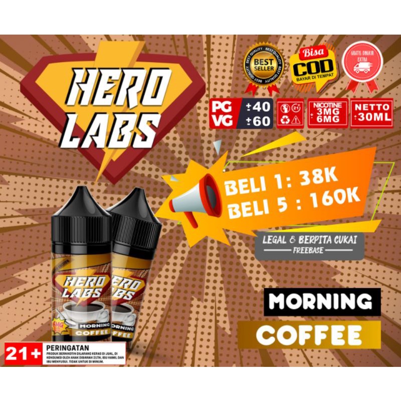 PROMO RASA COFFE MORNING LIQUIDS FREEBASE MURAH