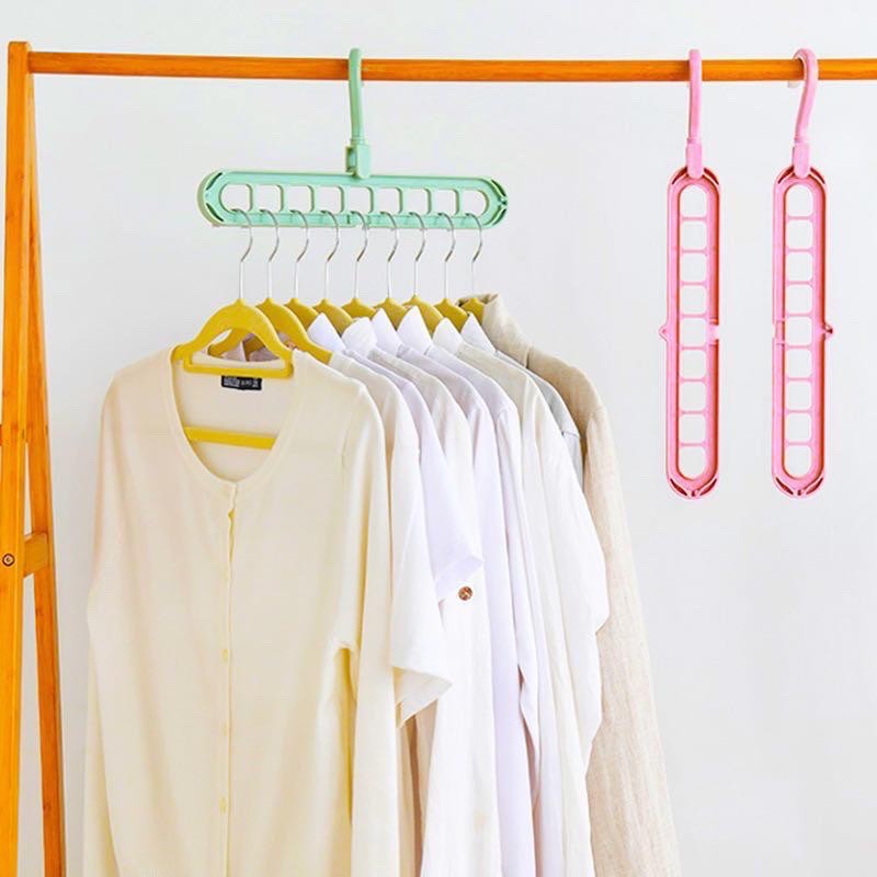 GANTUNGAN BAJU MAGIC 9 in ONE / 9 IN ONE HANGER