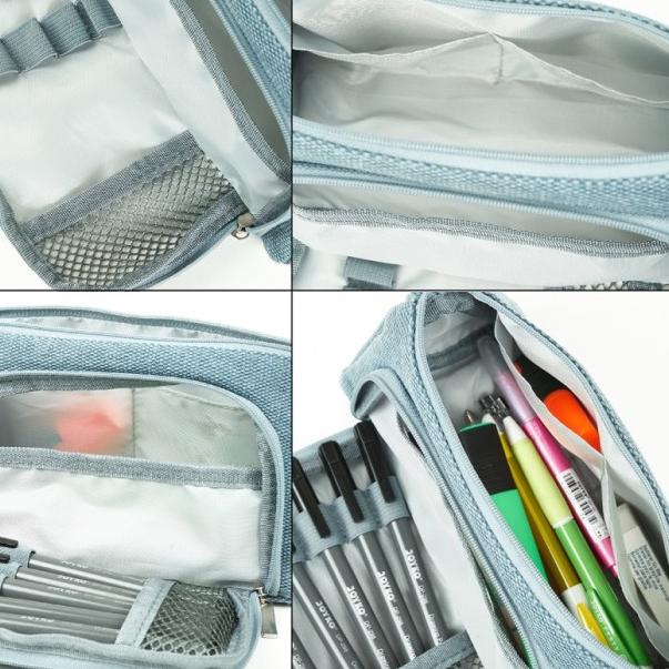 

☝ Pencil Case Kotak Tempat Pensil Joyko PC-5003 - Light brown ◄