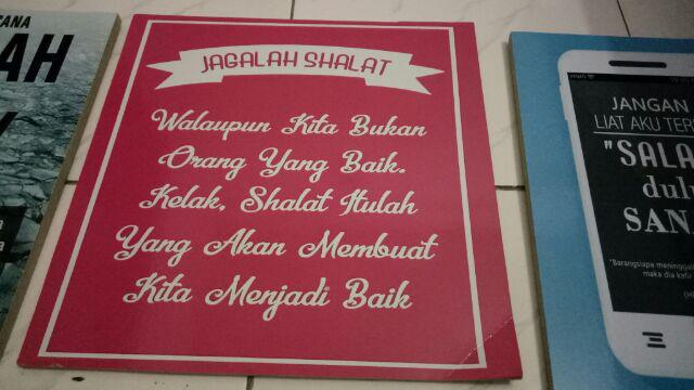 Hiasan Dinding Poster Kayu Al-181