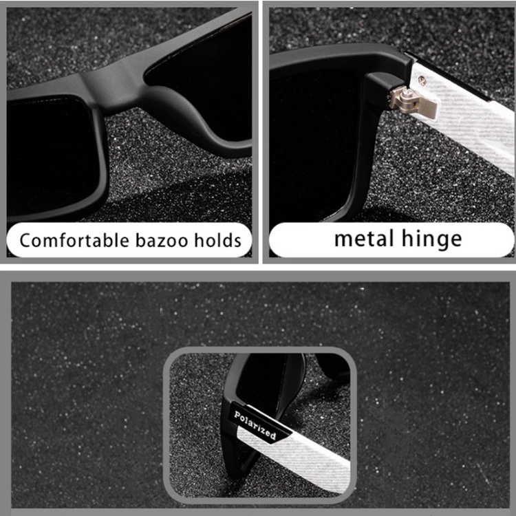 Kacamata Hitam Polarized Pria Gaya Klasik Untuk Olahraga Outdoor / Bersepeda / Memancing / Mendaki Gunung