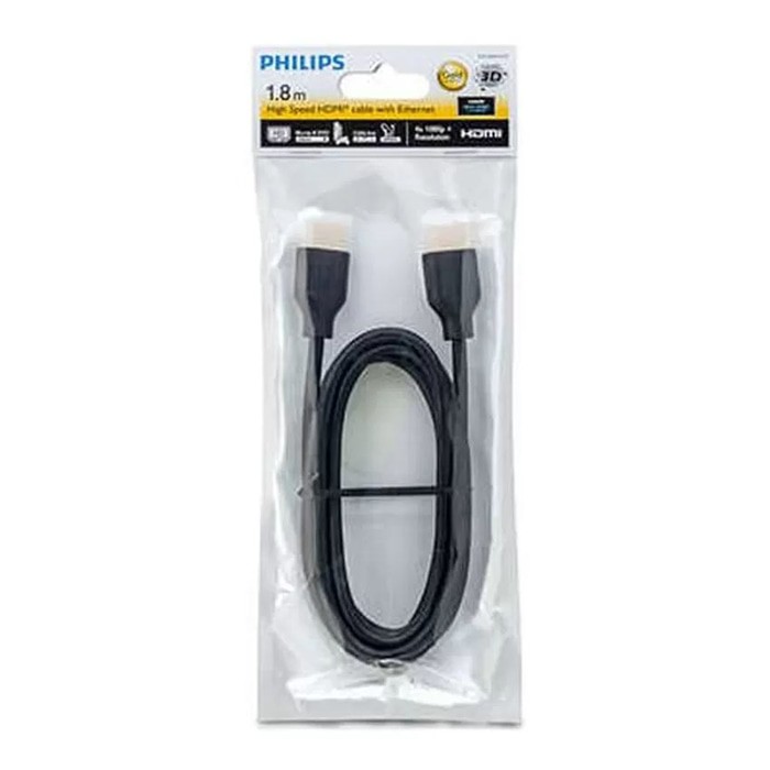 Philips Kabel HDMI to HDMI 1.8m Cable 1.8 m meter original - SWV5401H