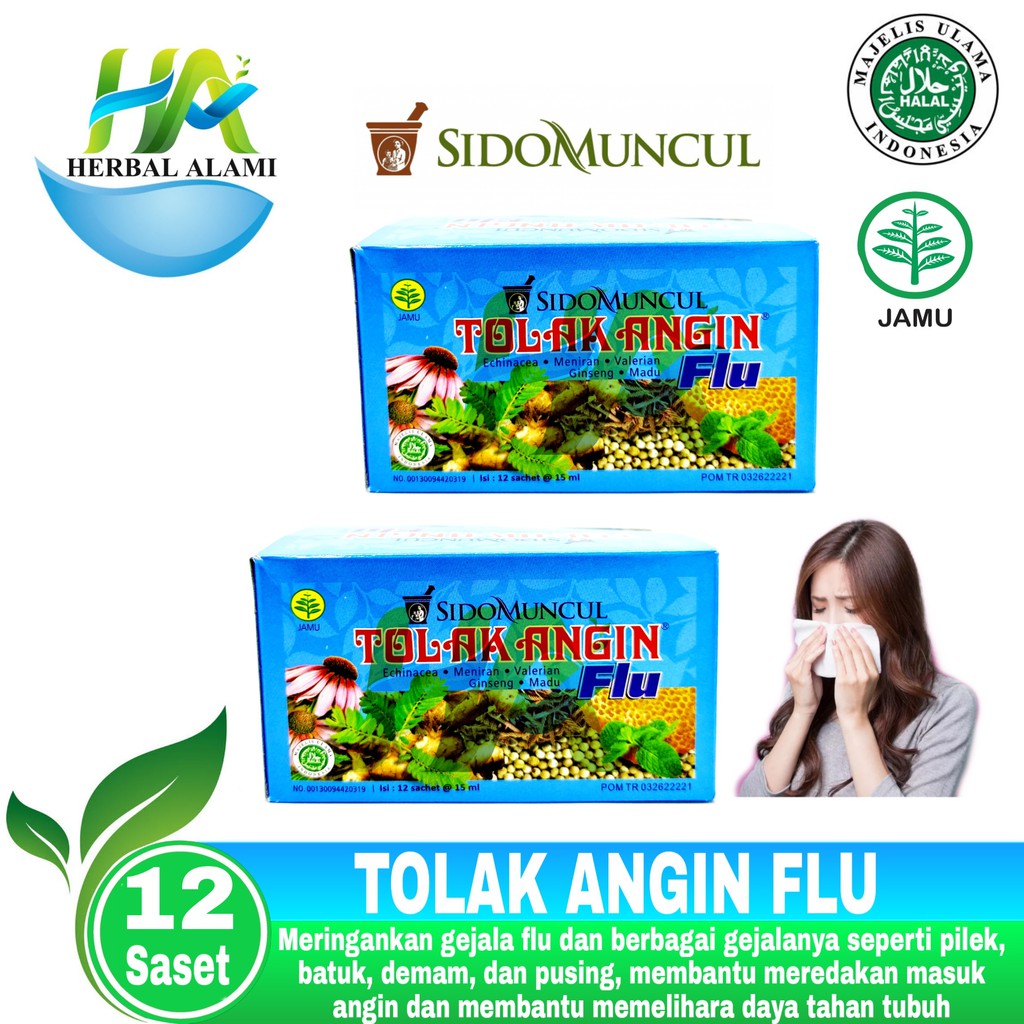 Tolak Angin FLU Cair SidoMuncur - PerBOX