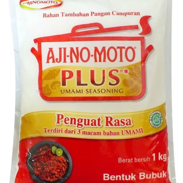 

Ajinomoto penyedap rasa ukuran 1 kg
