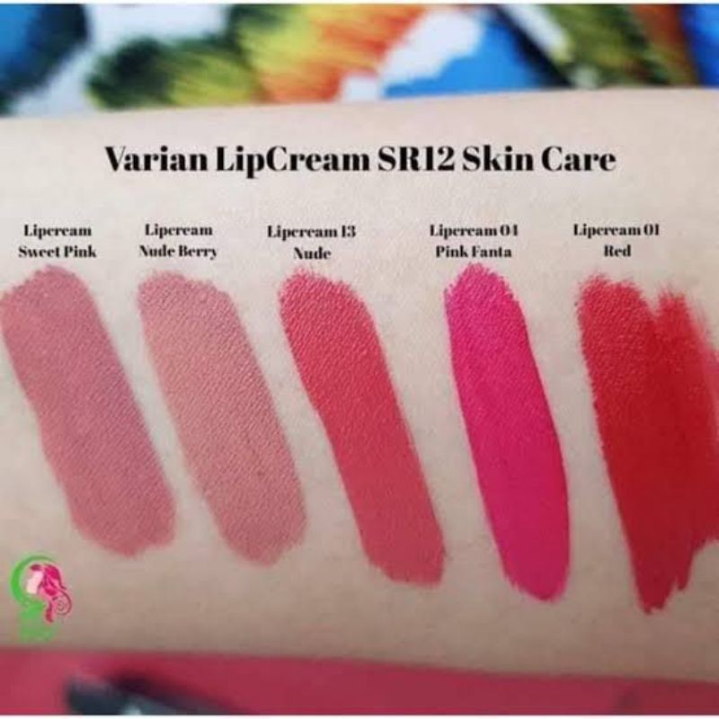 LIP CREAM MATTE SR12 BPOM / LIPSTICK MAKE UP HERBAL / NO PARABEN / TAHAN LAMA &amp; RINGAN / saudagar12