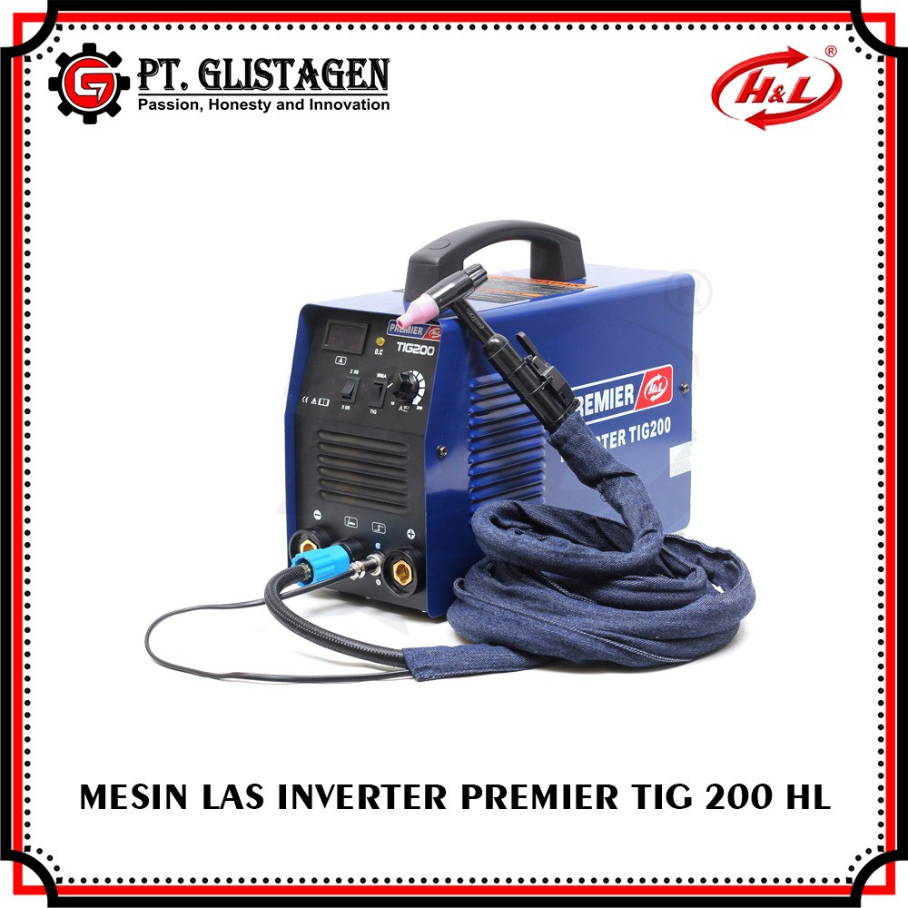 Mesin Las TIG 200 / Travo Las TIG 200 Inverter Premiere H&amp;L