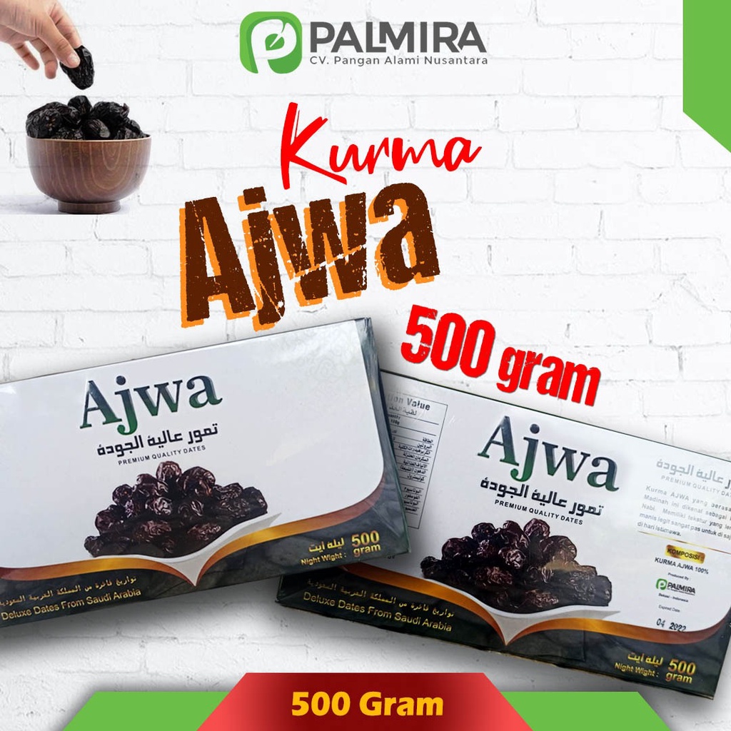 

Kurma Ajwa Fresh Manis Kualitas Terbaik 500 Gram