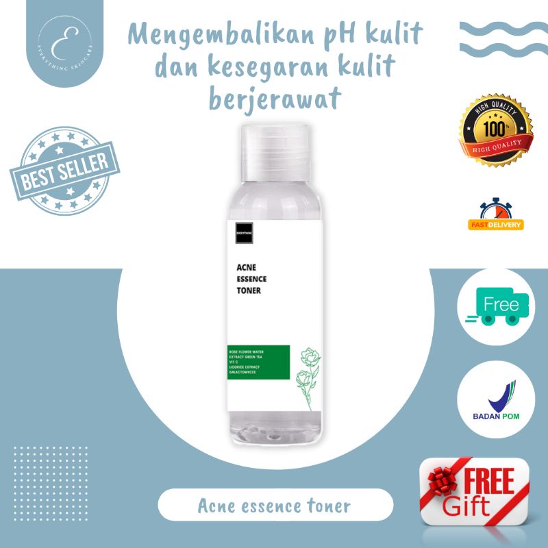 Everythinc Toner Acne toner jerawat ampuh toner jerawat bpom toner untuk wajah berjerawat toner waja