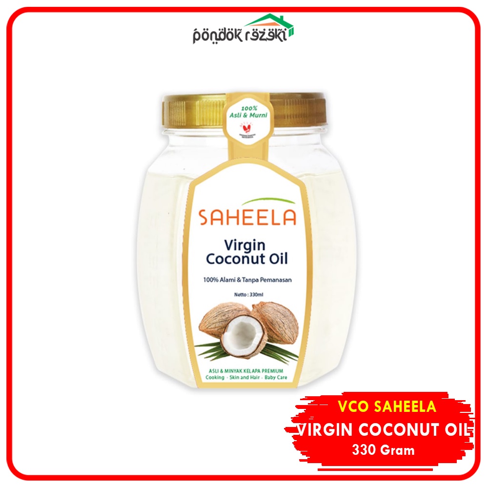 

VCO Saheela 330ml Minyak Kelapa - Virgin Coconut Oil