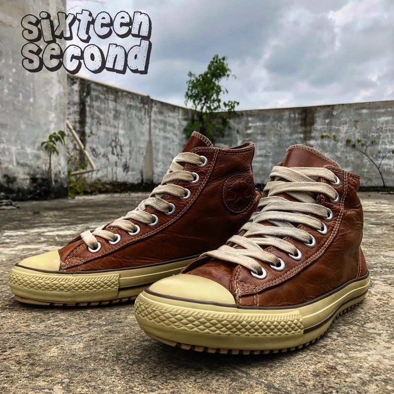 [ Size 43 ] CONVERSE CT HI BOOT PINECONE LEATHER