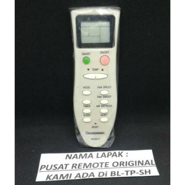 REMOTE REMOT AC CHANGHONG KK22B-C1 ORIGINAL ASLI