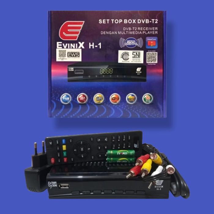 Set Top Box Tv Digital Evinix H1 Dvb T2