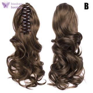 Wig Rambut  Palsu Model Clip On Panjang  Keriting 