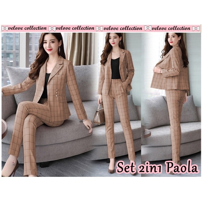 AS FASHION-COD-VV-BAJU STELAN WANITA CASUAL TERBARU-STELAN KOREA-STELAN WANITA MURAH