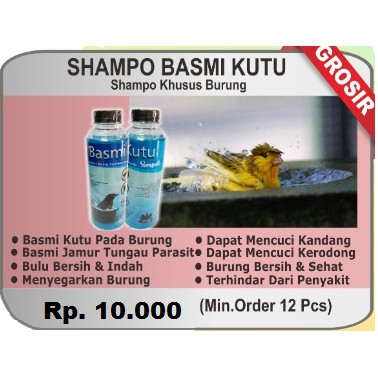 SHAMPO BASMI KUTU BURUNG
