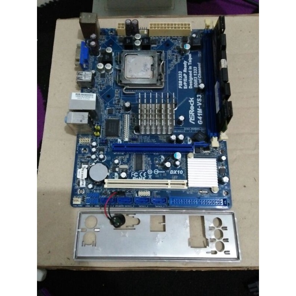 Paket minboard asrock g41+e8400+fan
