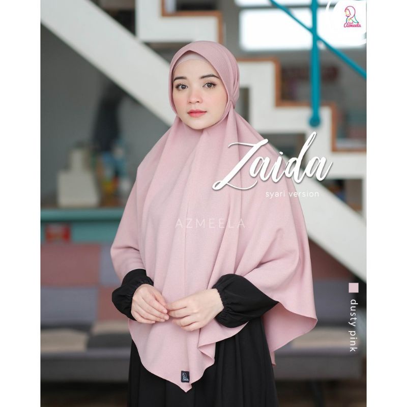 Zaida Syari Azmeela Kerudung Instant Jumbo Jilbab Dewasa Series Hijab