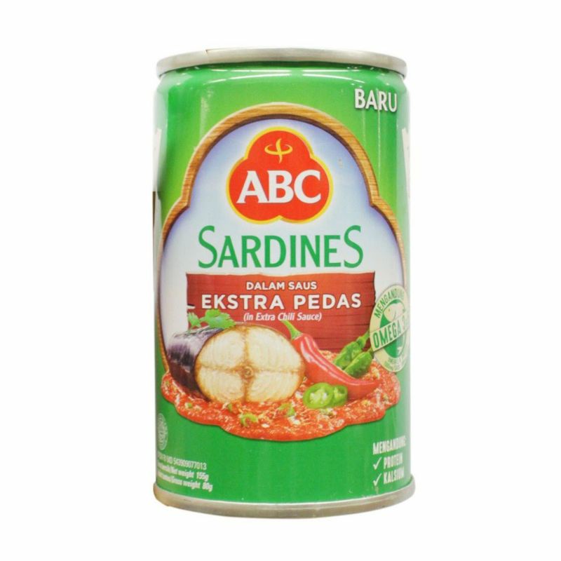 

ABC Sarden Extra Hot 155 gr - Sarden ABC