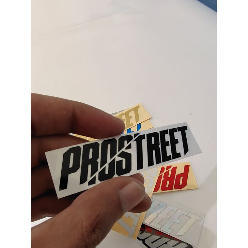 STICKER PROSTREET CUTING KECIL/MINI 7,5 CM